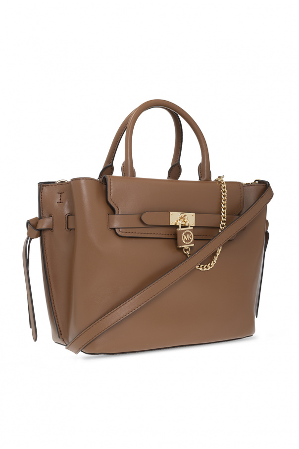 IetpShops Norway Weekender And Workout Duffle Bag With Shoe Compartment Brown Hamilton Legacy shoulder bag Michael Michael Kors
